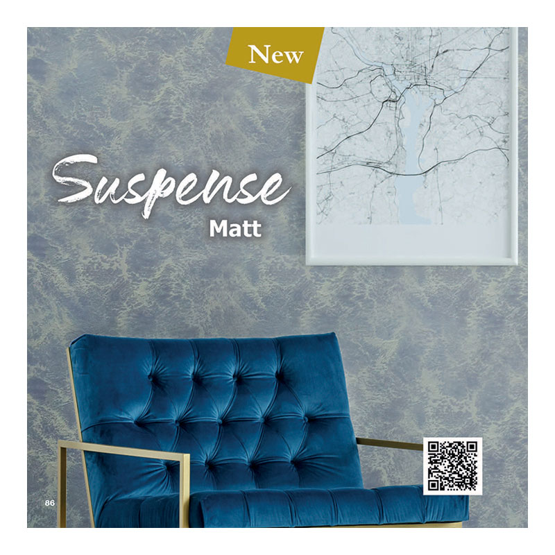 Suspense Matt - Matte Metallic Paint With Marble Dust & Sand