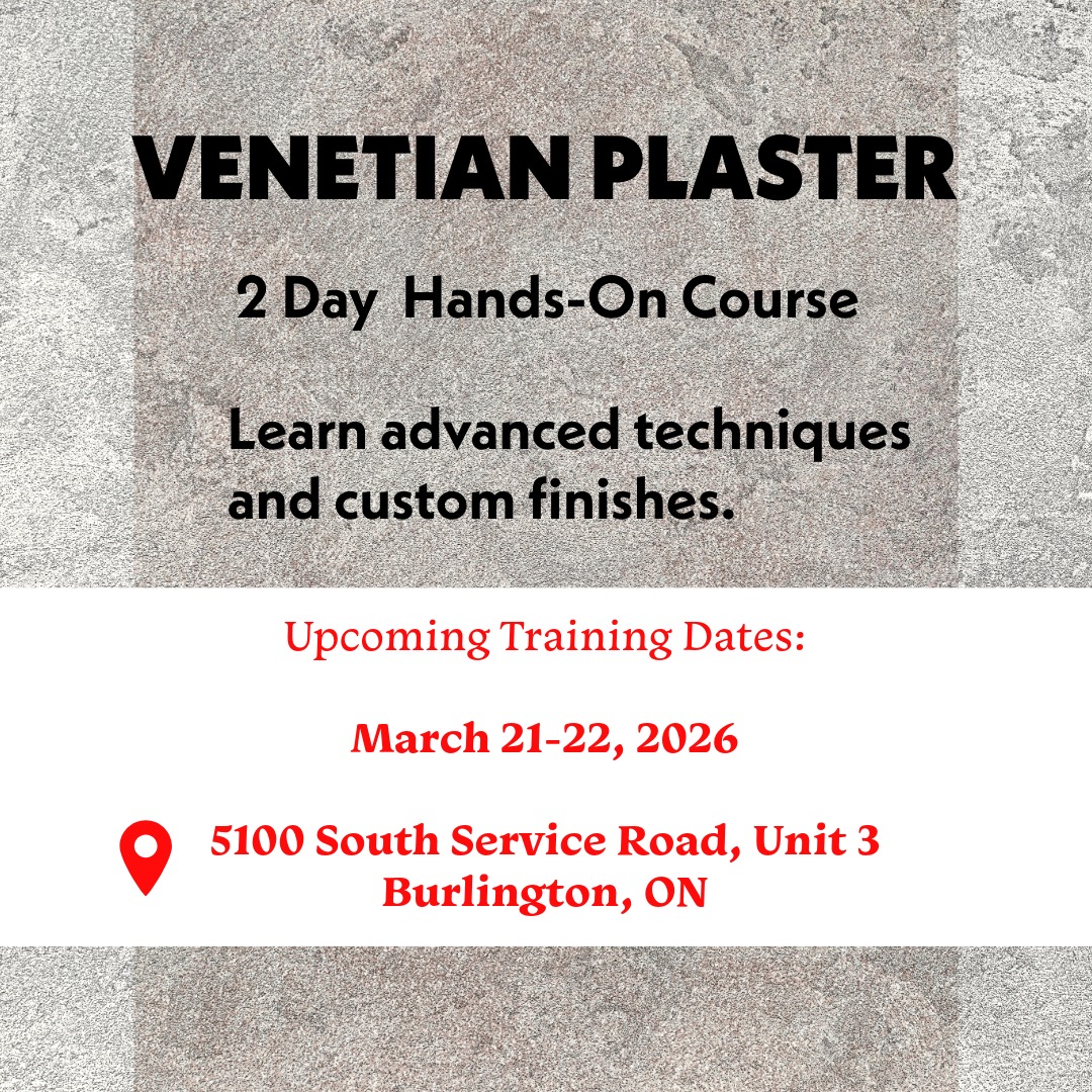 2-Day Venetian Plaster & Limewash Training