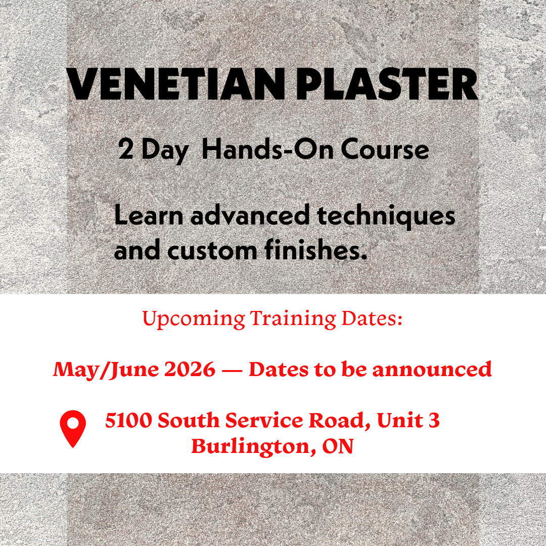 2-Day Venetian Plaster & Limewash Training