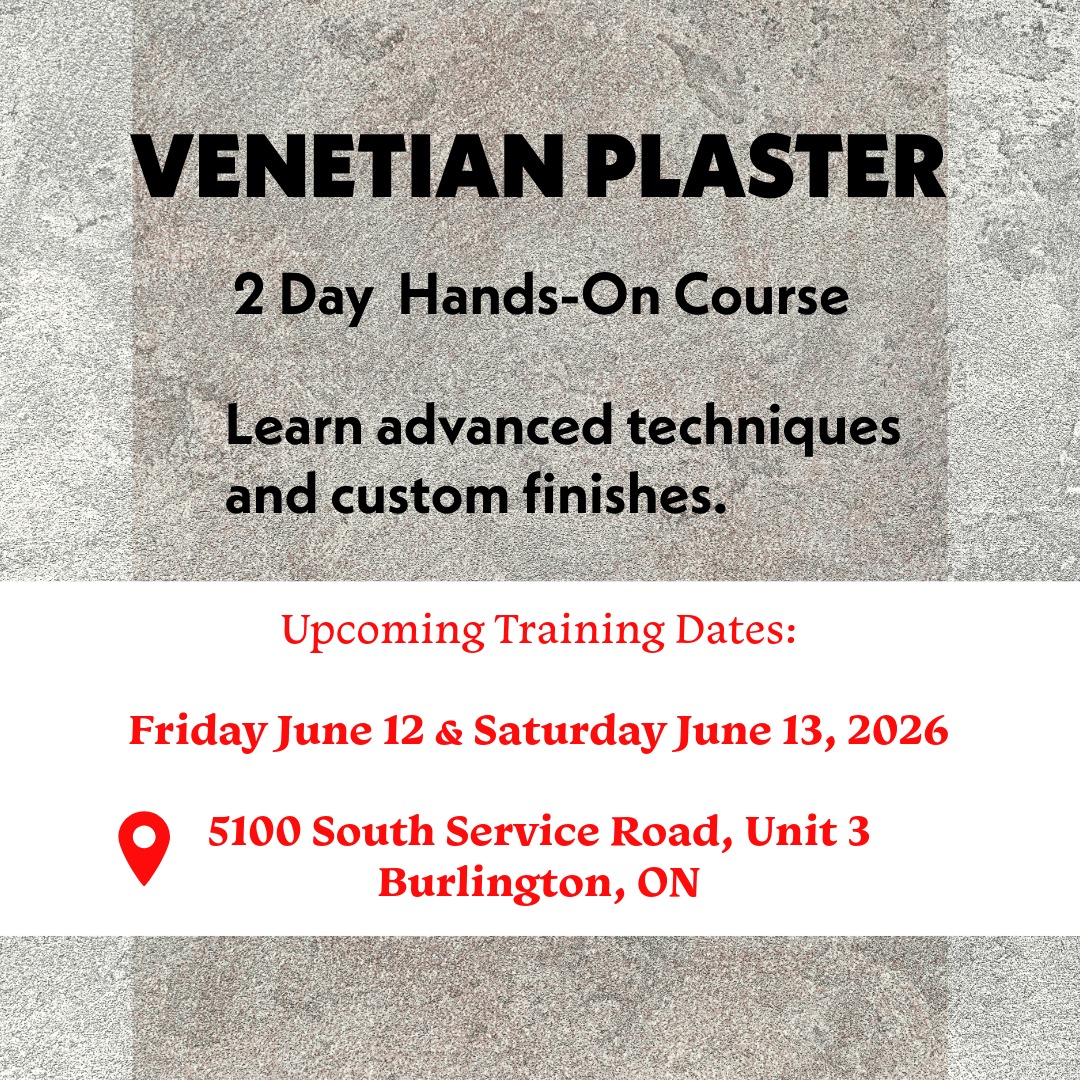 2-Day Venetian Plaster & Limewash Training