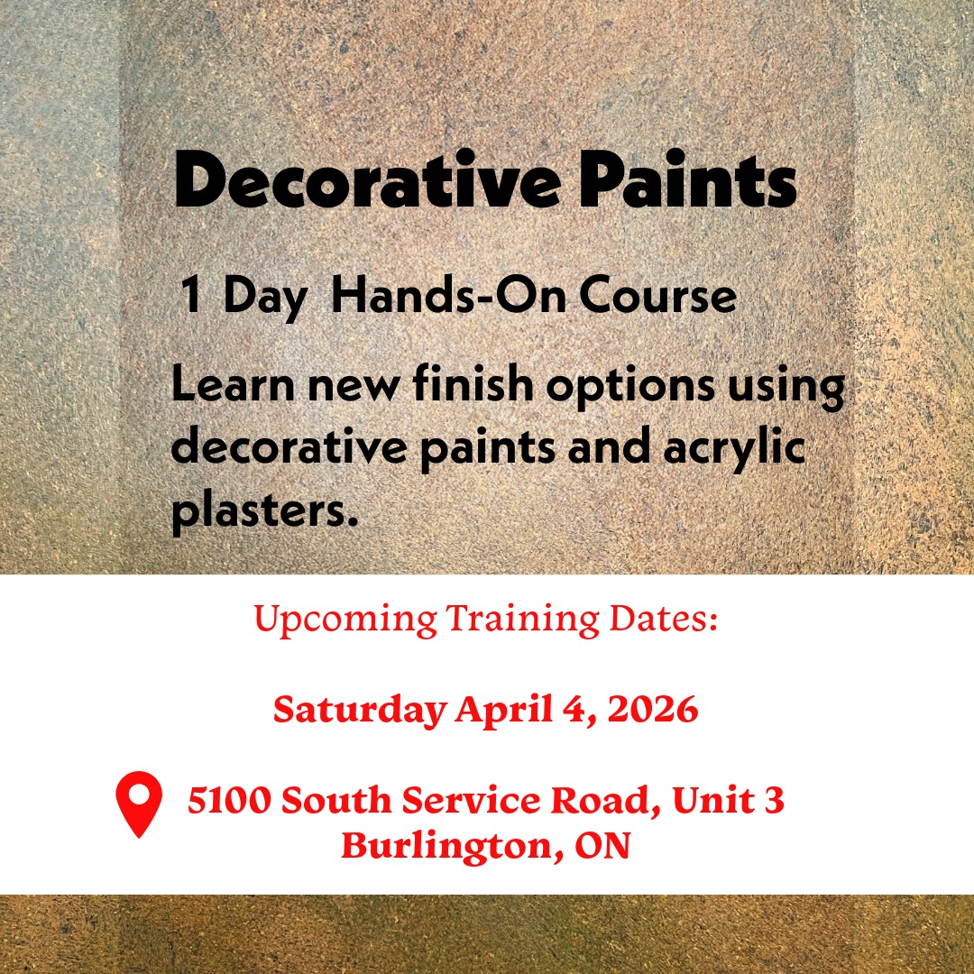 1-Day Decorative Paints Training