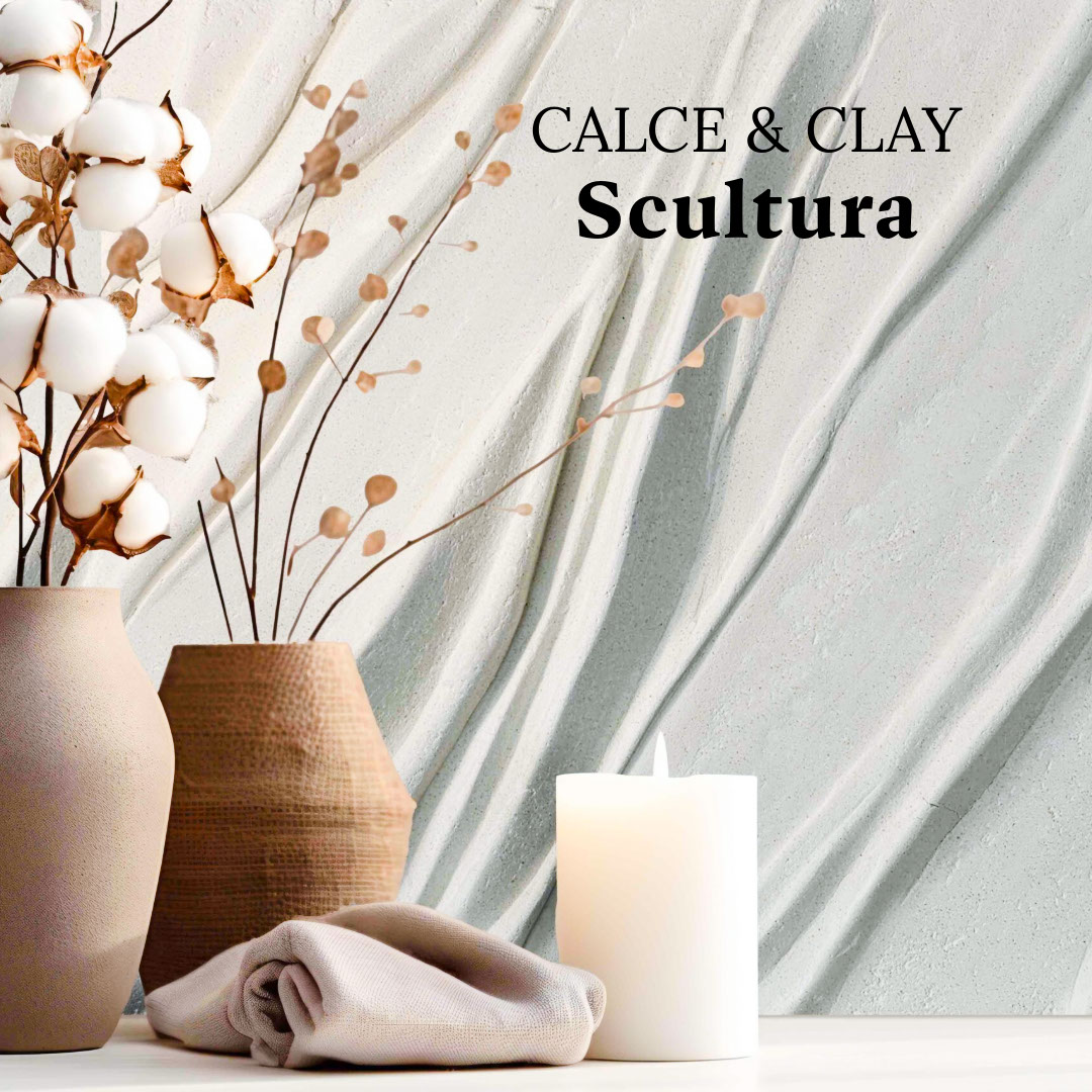 Calce & Clay Scultura - High Build Lime Plaster Infused with Clay