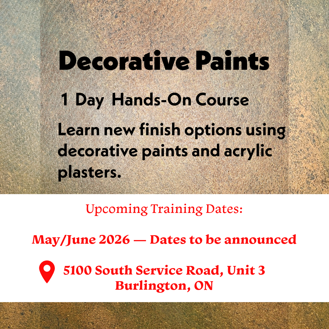 1-Day Decorative Paints Training